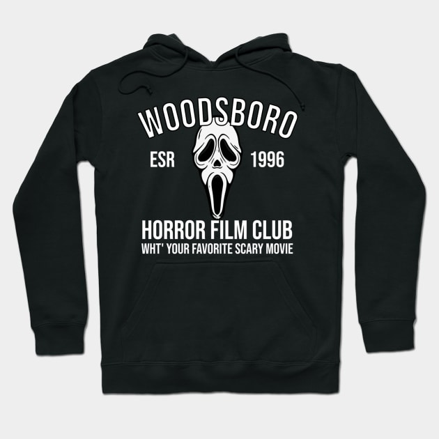 Woodsboro Horror Film Club Hoodie by SalenyGraphicc